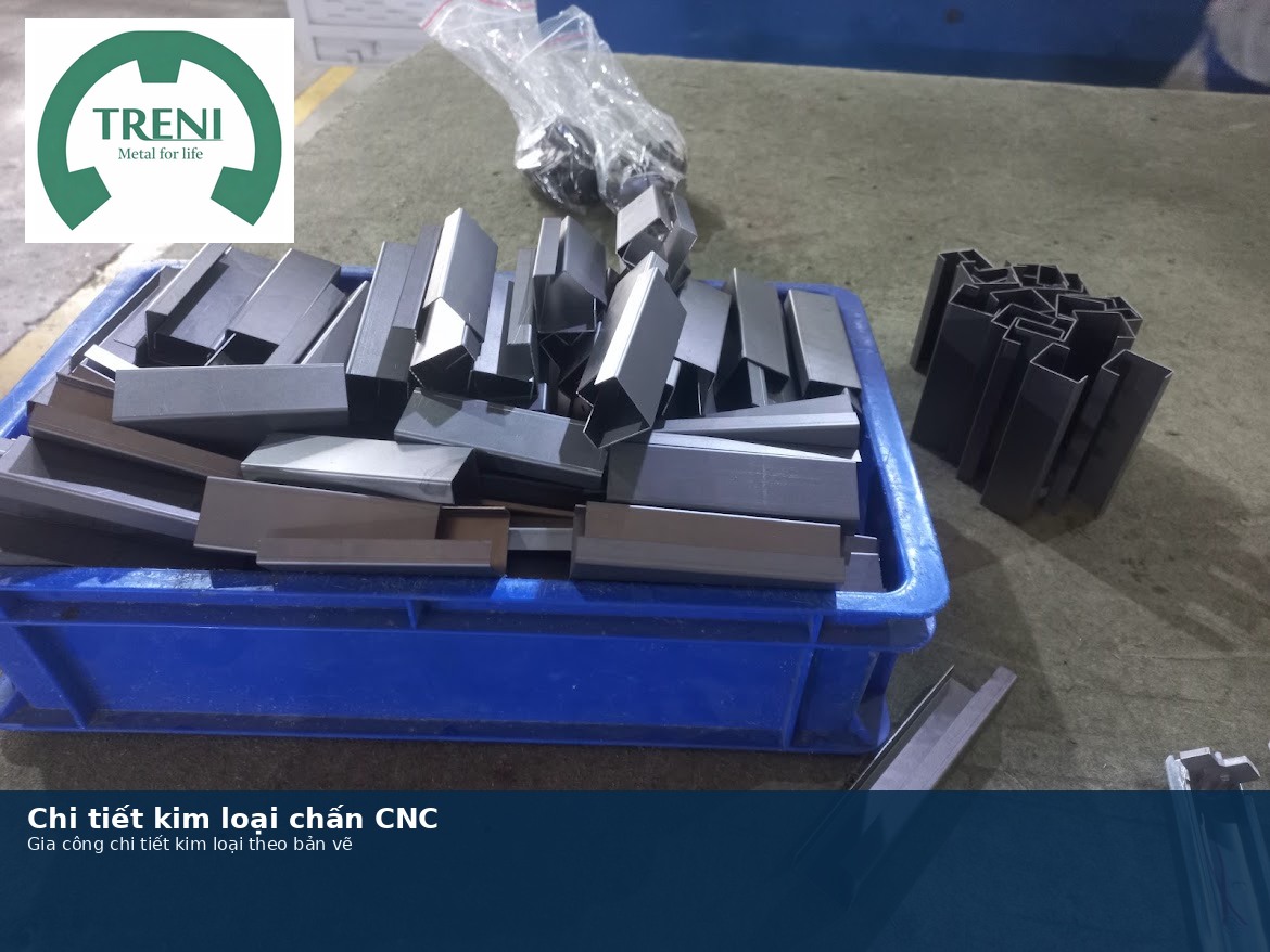 Chi tiết kim loại chấn CNC tại TRENI METAL