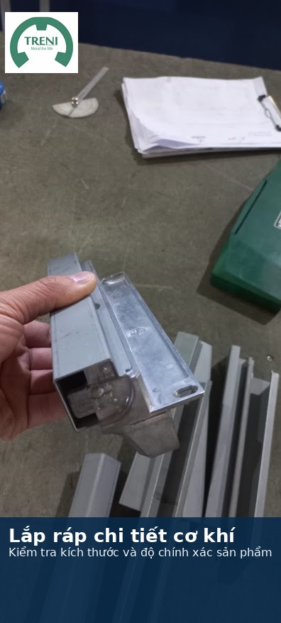 Lắp ráp chi tiết cơ khí tại TRENI METAL