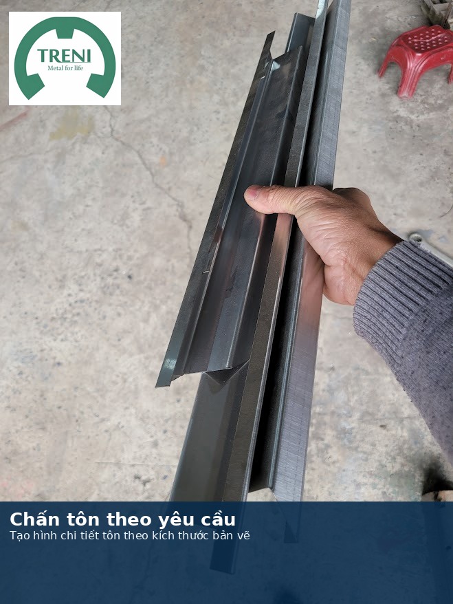  Chấn tôn theo yêu cầu tại TRENI METAL